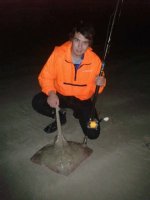 Spearie on my new little beast!.jpg